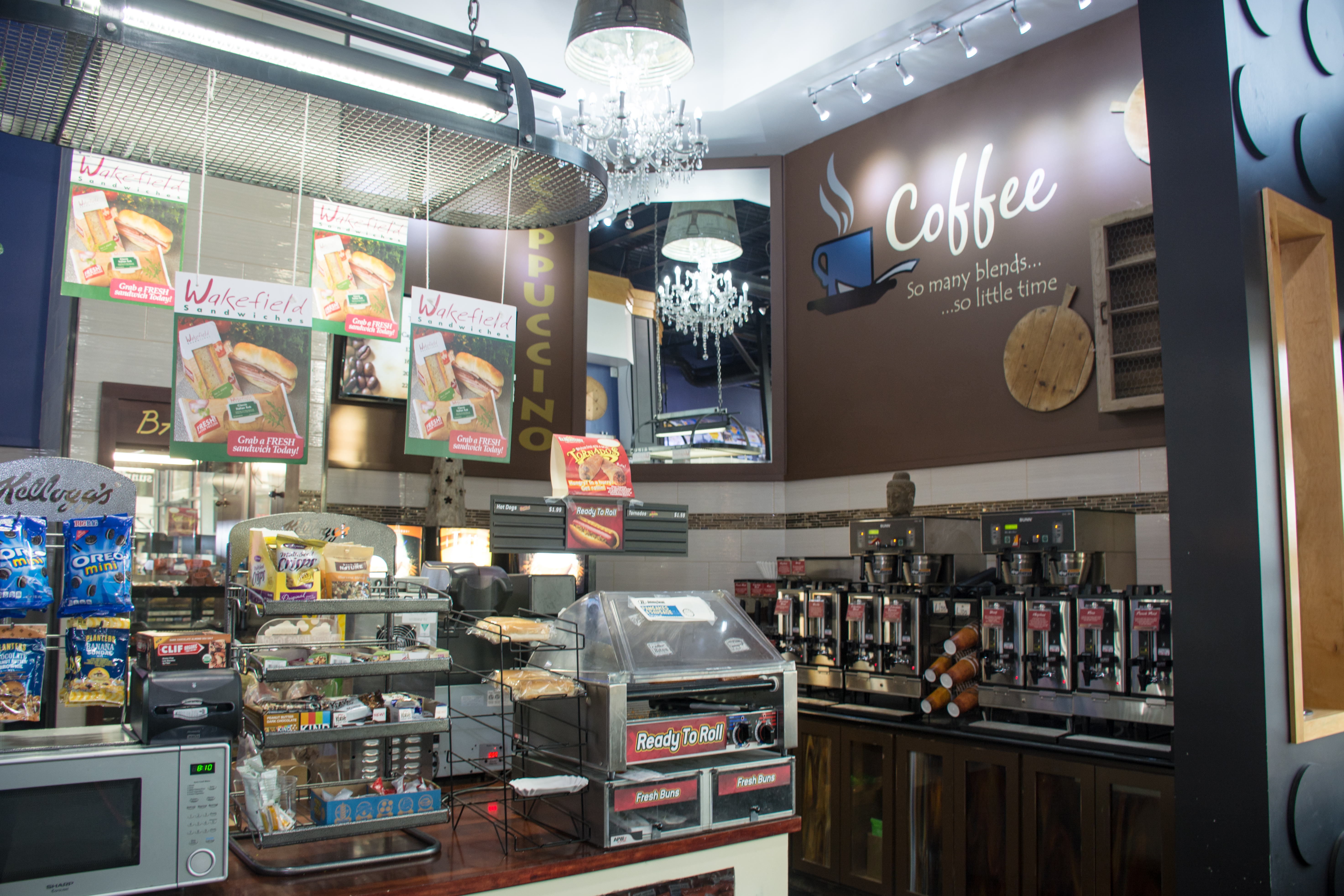 The coffee bar